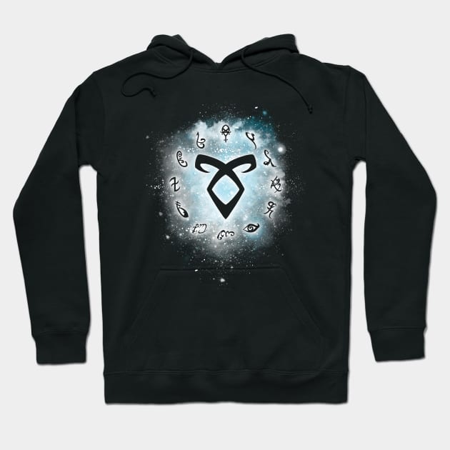 The Shadow Runes Hoodie by HappyLlama